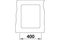 Blanco Subline 320-F café manuele bediening
