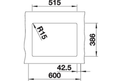 Subline 350/150-U blanc cristal 