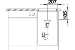 Subline 375-u keramik blanc cristal man  