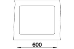 Blanco Subline 500-F blanc commande manuelle