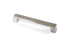 Greep Cheam, boorafstand 192, L 227 mm, B 25 mm, H 25 mm, roestvrij staal finish geborsteld