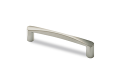 Poignée Bruxella, entraxe de perçages 160, L 180 mm, B 20 mm, H 36 mm, aspect inox brossé