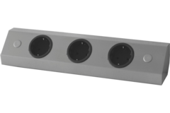 Box multiprises 3p b-f 320mm inox  