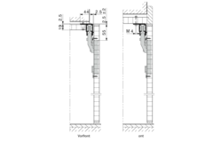 Hawa Multifold 30/W + rail 1100 mm 