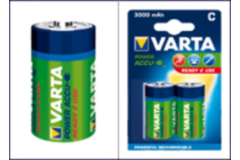 Varta 6720 mono nimh 3000mah  