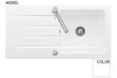 V&B 3360.01.kg architectura 60 sneeuwwit glanzend