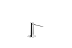Distributeur avec rosace carré chrome 