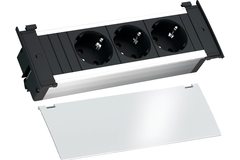 Kapsa wit 3 stopcontacten d-nl-l
