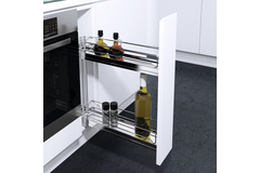 Vs sub slim panier extensible (2 paniers) chrome lxhxp 150x530x495mm