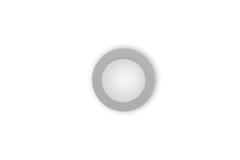 Led nube 35 4000K 12V 1.8w metallic grijs