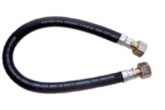 Flexible gaz naturel 'ingas inox'1/2" 2000mm gris  