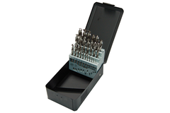 Set 25 meches metal hss 1-13mm casette 