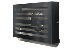 Paneir beta jalousie inox/noir d.125mm 