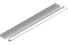 Xinnix X2 kit kopstuk wit breedte 880mm openduwen