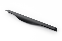 Greep NOMA BA256 L350 aluminium geborsteld zwart