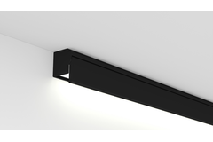 Kos 600 7,20 W 3000K noir mat + interrupteur 