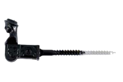 Arrêt de volet 0116 gm noir plastique 