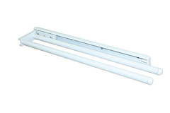 Porte esuie-main alu mat - 2 bras 310x90mm  