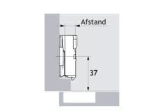 Adaptateur parallèle, Distance 12.0 mm