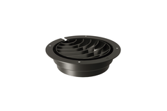 Novy grille pour armoire haute noir 