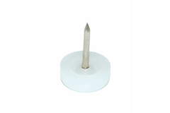 Pootglijders 64/10mm wit