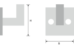 Kapstok FLATPIN