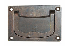 Poignée 320 B 48x73mm cuivre bronze foncé 