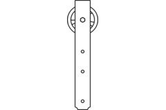 Roc-Design garniture A noir 