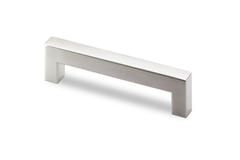 Poignée Aosta, entraxe de perçages 224, L 240 mm, B 16 mm, H 35 mm, Inox brossé