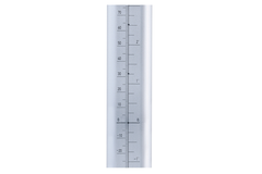 Accura rail met meetschaal, 500 mm lang