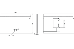 Miroir 1200x750 led haut+kelvinch.+chauff 