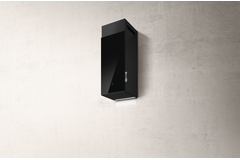 Haiku mural aspiration noir verre 32 cm 