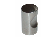 Bouton cylindrique inox mat dia. 10mm h24mm 