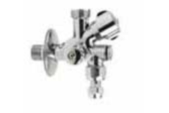Robinet d’arrêt à équerre 1/2” x 10 avec filtre et raccordement pour le lave-vaisselle