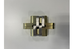 Charnière invisible 115.8x24.7mm cuivrée 