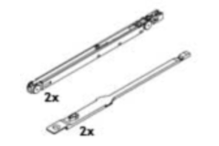 Amortissement Hawa Regal a 40 poids de porte 40 kg 