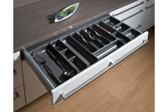 Inleglade flexy b390-355x d495-460mm antraciet