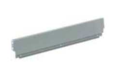 Rugwand XP h86 k500mm zilver zijden 18mm