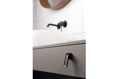 Bouton LUV L51.2 zamac mat noir