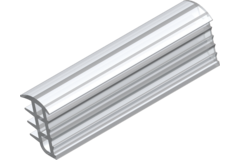 Dichtingsrubber transparant 8mm glas