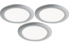 Set 3 x ld8011 look inox 2w/350ma 4000K + converti sseur 15W/350ma 
