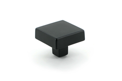 Bouton kir zamak noir l30mm 