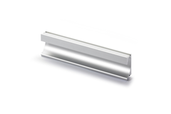 Poignée d'insertion Spira, L 2000 mm, B 43 mm, H 17.5 mm, Aluminium anodisé