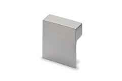 Greep Venusia, boorafstand 32, L 60 mm, B 60 mm, H 21 mm, roestvrij staal finish geborsteld