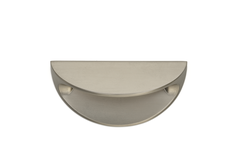 Poignée emojie ea64 l78 zamac look inox brossé 