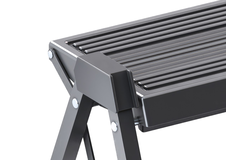 Hailo step-fix escabeau antracite/noir  