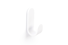 Porte-manteaux TOK L65 aluminium mat blanc