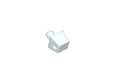 Ferrure d'assemblage ks blanc plastique 8mm/9mm  
