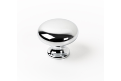 Bouton DUKE Ø31.4 zamac brillant chrome