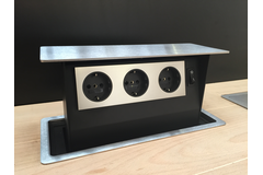 S-box inox nl-d-l (3 prises)  